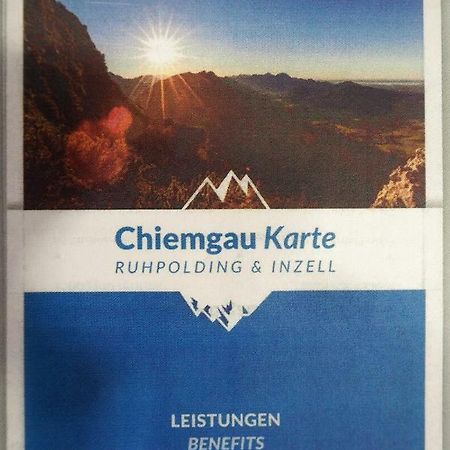 Studio App. 337 Mit Blick Auf Die Berge Inzell Exterior photo